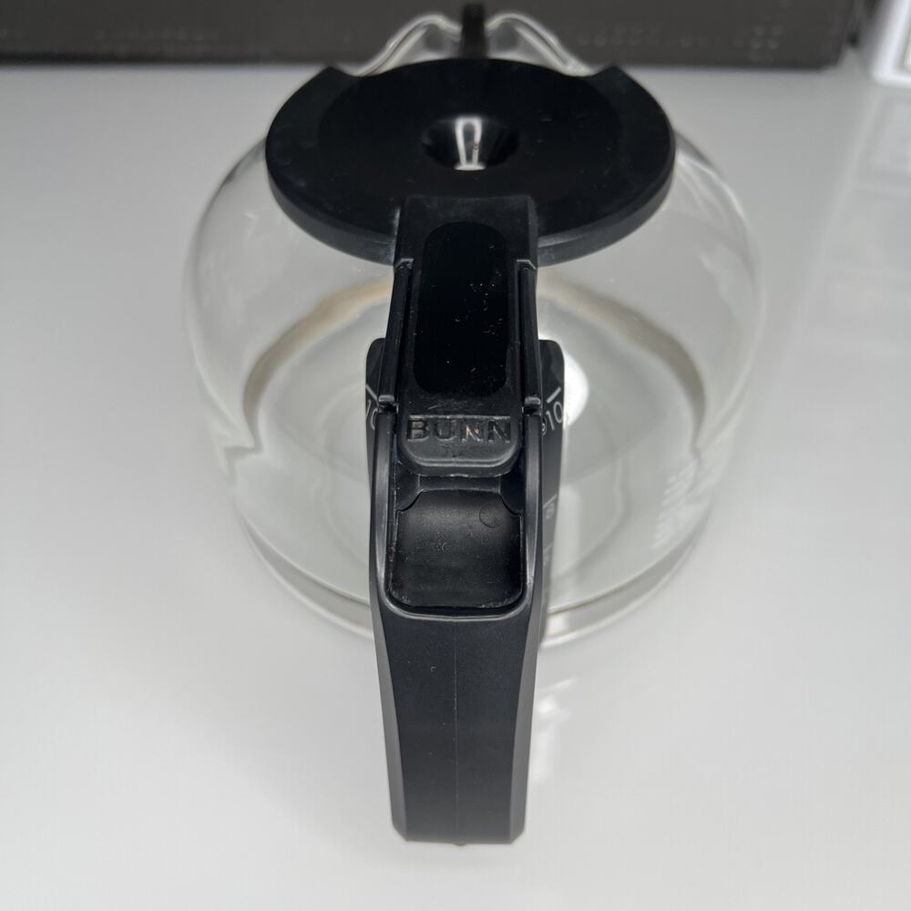 BUNN Coffee Pot Carafe 10 Cup Replacement Glass No Drip Lid Speed Brew Velocity - Picture 3 of 5